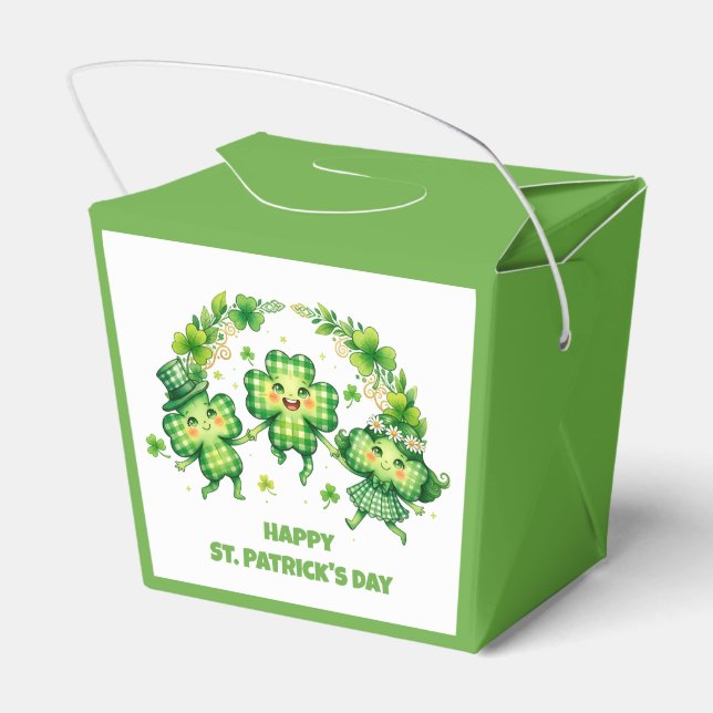 Caja Para Regalos Celebrate St. Patrick’s Day (Reverso)