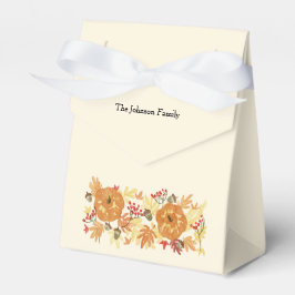 Caja Para Regalos Cena de calabaza de Acción de Gracias