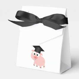 Caja Para Regalos Cerdo de Graduación Cuta