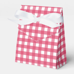 Caja Para Regalos Cerise gingham