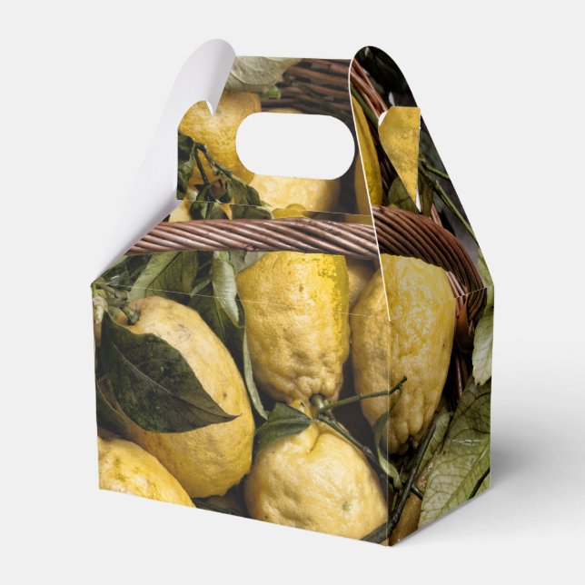 Caja Para Regalos Cesta de limón de Amalfi (Front Side)