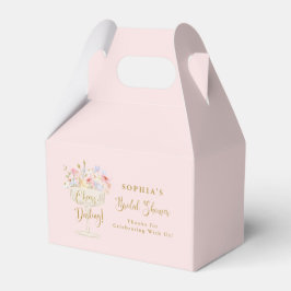 Caja Para Regalos Champán Rosado, ducha de novias, ¡Querida!