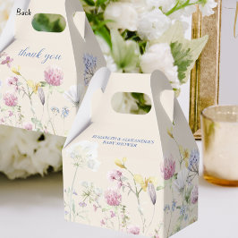 Caja Para Regalos Chaparral para Parejas Baby Shower