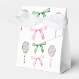 Caja Para Regalos Chaquetas de tenis Pastel rosa y verde + arcos