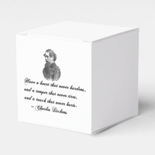 Caja Para Regalos Charles Dickens nuestra cita del amigo mutuo