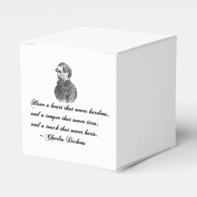 Caja Para Regalos Charles Dickens Nuestra Cita Mutua De Amigo (Costado Anverso)