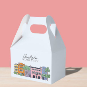 Caja Para Regalos Charleston, bolsa de bienvenida Boda de Carolina d