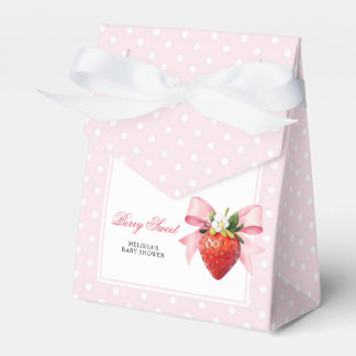 Caja Para Regalos Charm Baby Shower de Fresa Dulce
