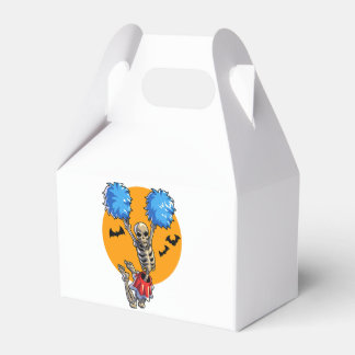 Caja Para Regalos Cheerled Skeleton Halloween Cheer Mom Chicas Wo