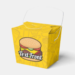 Caja Para Regalos Cheeseburger