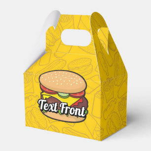 Caja Para Regalos Cheeseburger