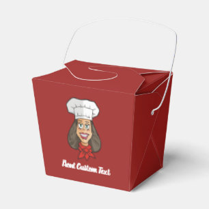 Caja Para Regalos Chef femenino