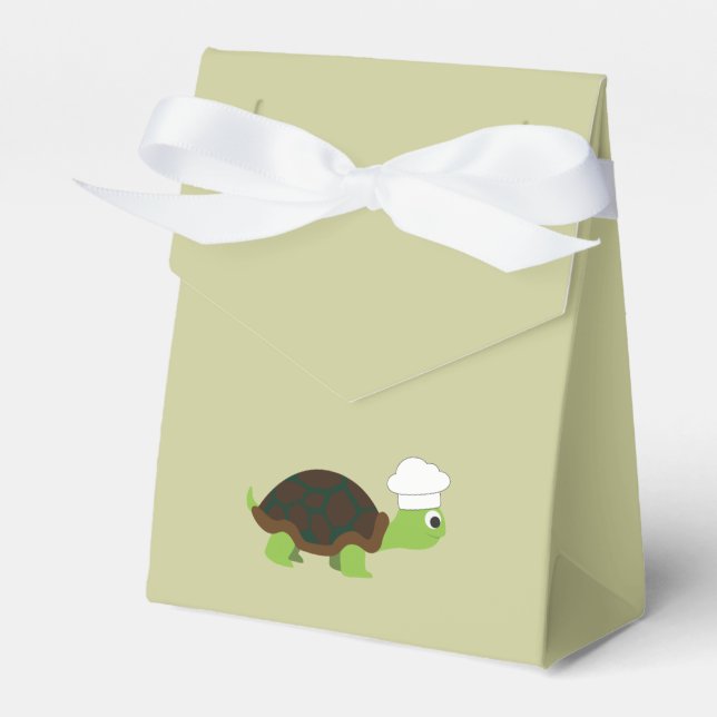 Caja Para Regalos Chef Turtle (Front Side)