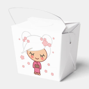 Caja Para Regalos Cherry Blossom Chica Favor Box