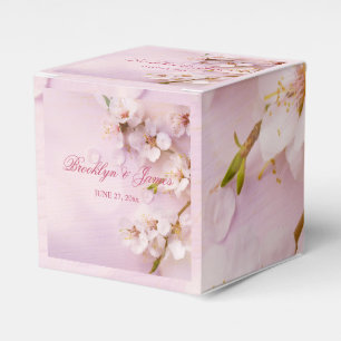 Caja Para Regalos Cherry Blossom Elegant Wedding Favor Box