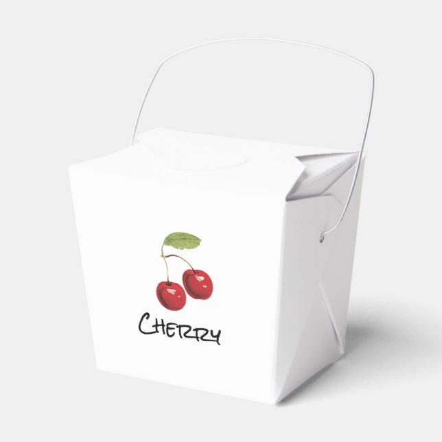Caja Para Regalos Cherry ❤️ cerise BOX (Front Side)