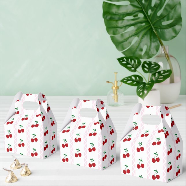 Caja Para Regalos Cherry Sweet Birthday (Múltiple)