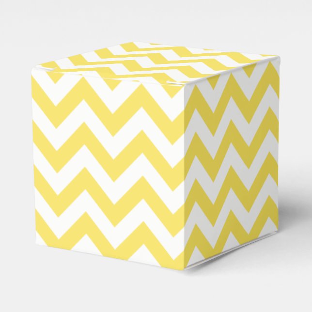 Caja Para Regalos Chevron Favor Box (Costado Anverso)