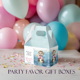 Caja Para Regalos Chica Baby Otter Baby Shower