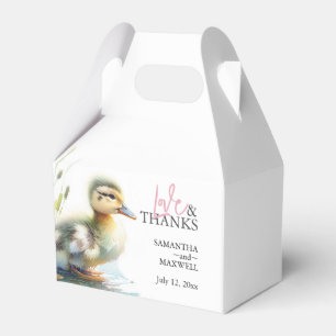 Caja Para Regalos Chica Baby Shower Favor Boxes Malard Ducks