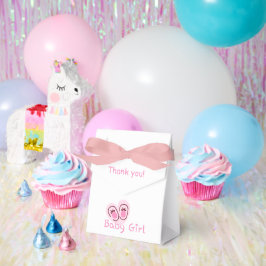 Caja Para Regalos Chica Bebé Zapatos Rosados Baby Shower