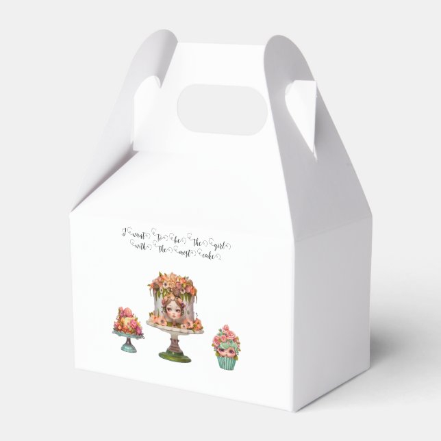 Caja Para Regalos Chica con la mejor cita (Front Side)