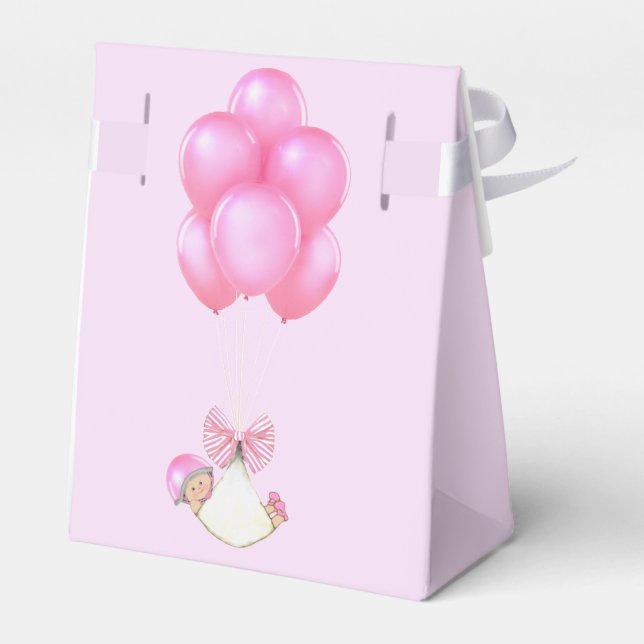 Caja Para Regalos Chica de Baby Shower (Reverso)