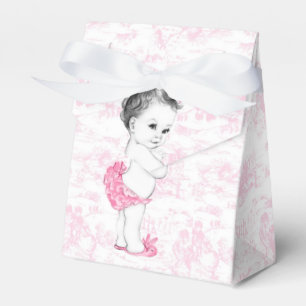 Caja Para Regalos Chica de herramientas rosadas Baby Shower