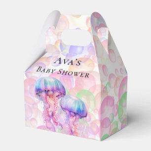 Caja Para Regalos Chica de Jellyfish and Bubbles coloridos Baby Show