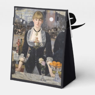 Caja Para Regalos Chica de la camarera victoriana en Folies Bergere,