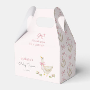 Caja Para Regalos Chica de la cinta rosada de la cebolla de la ganta