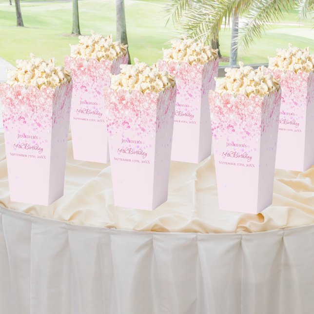 Caja Para Regalos Chica de nombres de confeti rosado (Subido por el creador)