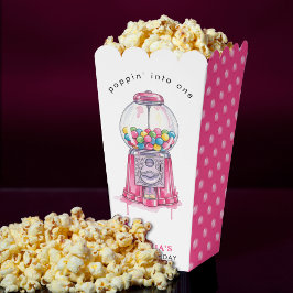 Caja Para Regalos Chica de Poppin Rosado Bubblegum Primer Fiesta de 