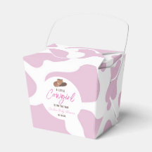 Chica de vaca pequeña Rodeo Baby Shower Occidental