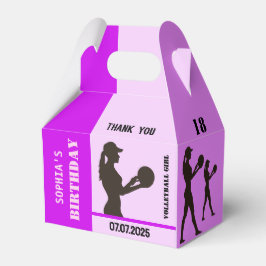 Caja Para Regalos Chica de voleibol, regalo de jugador de voleibol,