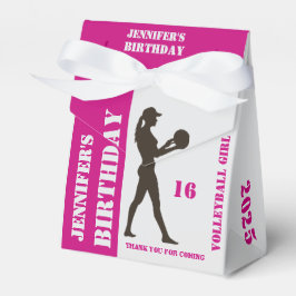 Caja Para Regalos Chica de voleibol, regalo de jugador de voleibol,