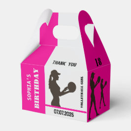 Caja Para Regalos Chica de voleibol, regalo de jugador de voleibol,