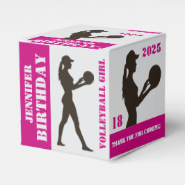 Caja Para Regalos Chica de voleibol, regalo de jugador de voleibol,