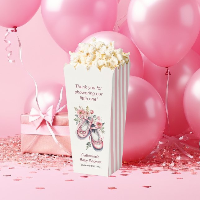 Caja Para Regalos Chica de zapatos de Ballerina Rosa Vieja Baby Show (Subido por el creador)