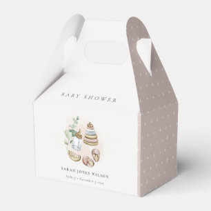Caja Para Regalos Chica esencial de enfermería con leafy rosado Baby