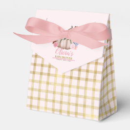 Caja Para Regalos Chica Floral de calabaza pequeña Baby Shower