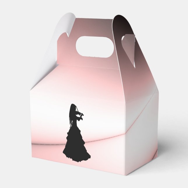 Caja Para Regalos Chica gitano toca violín (Front Side)