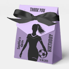 Caja Para Regalos Chica jugador de fútbol, equipo Chica de fútbol