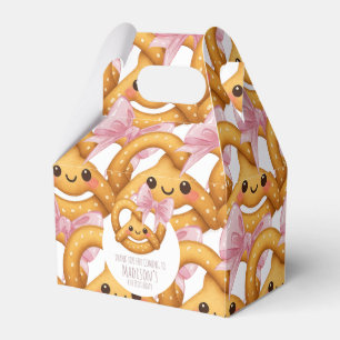 Caja Para Regalos Chica Pretzel Linda Fiesta de Cumpleaños
