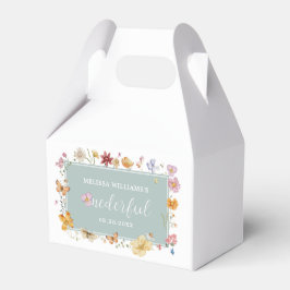 Caja Para Regalos Chica Wildflower Maravilloso Fiesta de cumpleaños