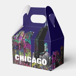 Caja Para Regalos Chicago, Illinois en graffiti