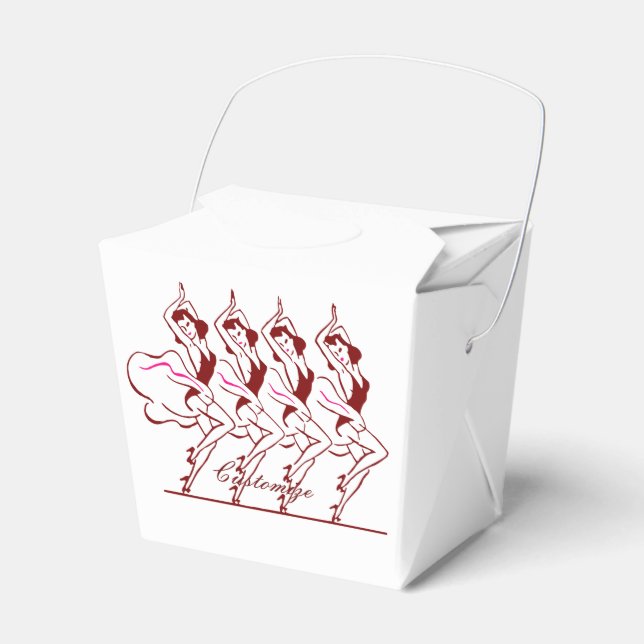 Caja Para Regalos Chicas bailarines Thunder_Cove (Front Side)