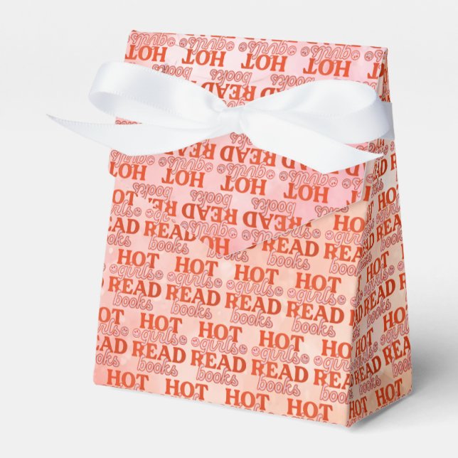 Caja Para Regalos Chicas Calientes Leen Libros (Front Side)