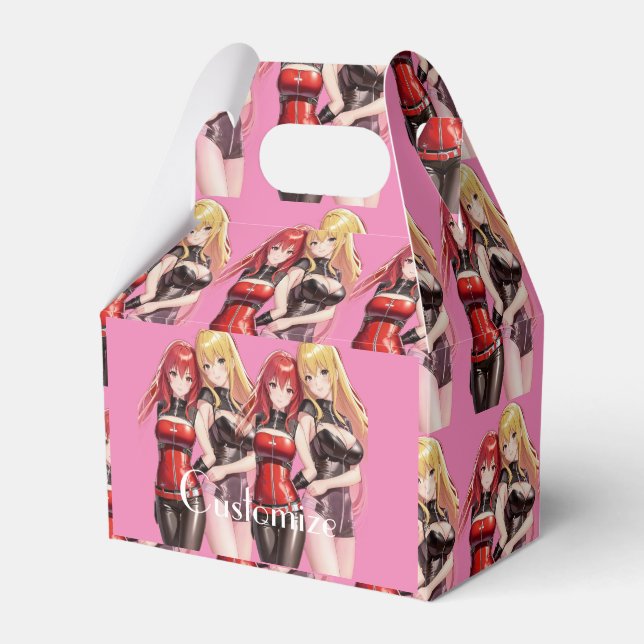 Caja Para Regalos Chicas Cuadros Anime Thunder_Cove (Front Side)