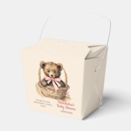 Caja Para Regalos Chicas de Bear Bear Baby Shower